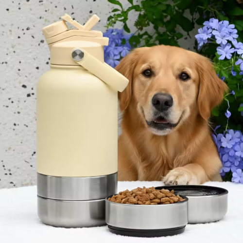 3 In 1 Hund Reise Wasser Flasche